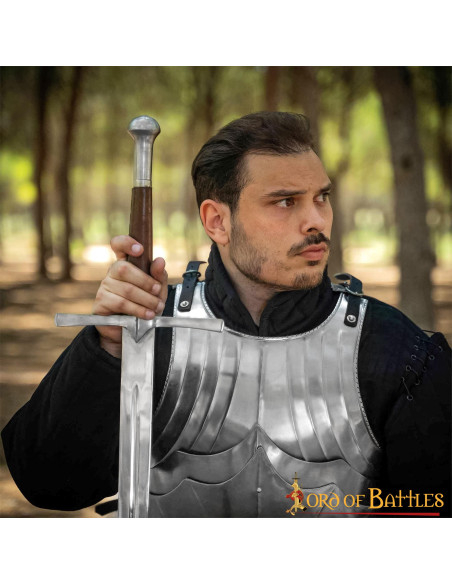 Coraza gótica medieval en acero,... Coraza gótica medieval en acero,...