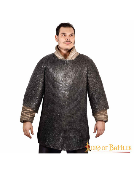 Maliënkolder van zacht staal, platte...