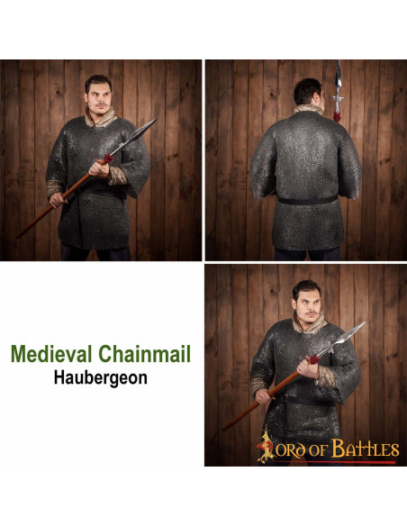 Kettengeflecht aus Weichstahl, flache...