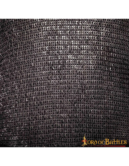 Kettengeflecht aus Weichstahl, flache...