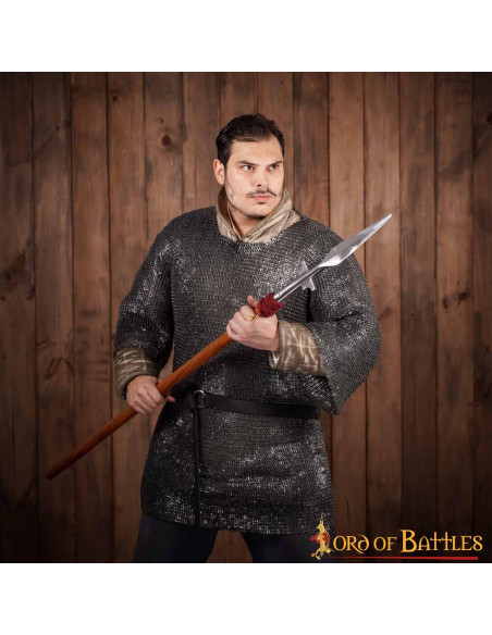 Kettengeflecht aus Weichstahl, flache...