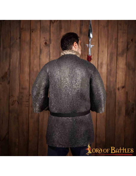 Maliënkolder van zacht staal, platte...