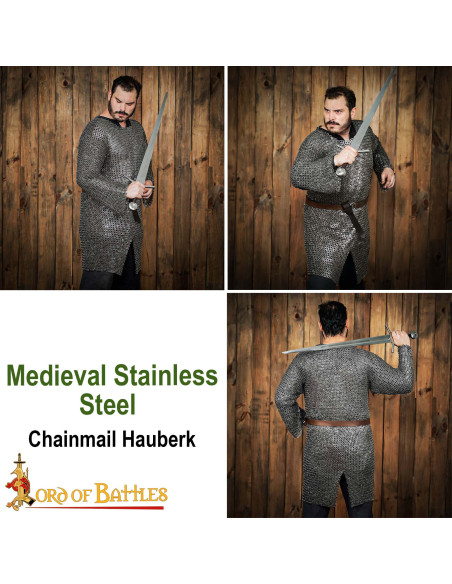 Roestvrijstalen maliënkolder,...