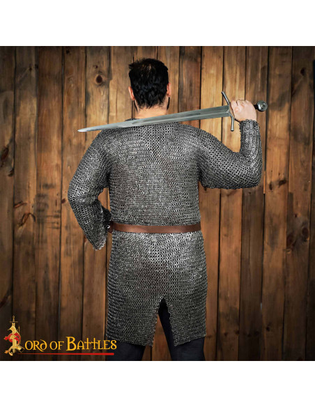 Kettenhemd aus Edelstahl, vernietet...