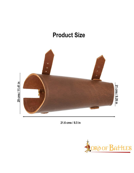 Mittelalterliches Lederarmband für...