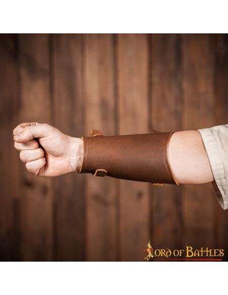 Mittelalterliches Lederarmband für...