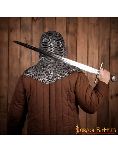 Ringbrynjebøddel i stål, flade og...