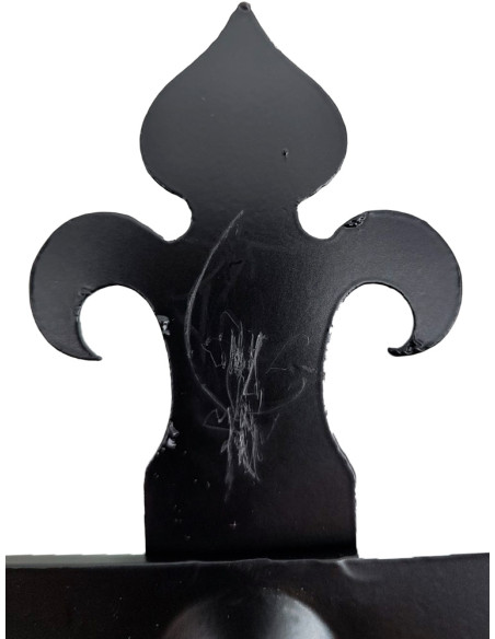 Middeleeuwse smeedijzeren hanger met...