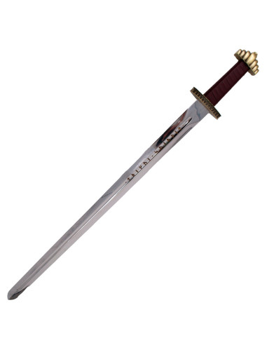 Espada vikinga no oficial serie Vikingos, con soporte