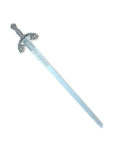 Espada Tizona Cid, acabado plateado