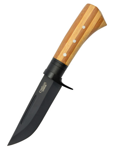 Cuchillo Outdoor Camillus modelo Bamboo, con funda