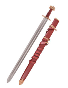 Espada vikinga Vestre Berg con vaina, siglo X