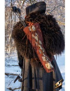 Carcaj Imperal Quiver en piel - Marrón