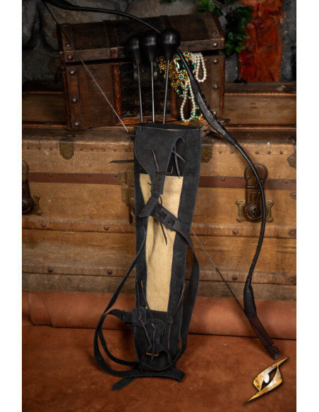 Imperial Quiver Læder Quiver - Sort Imperial Quiver Læder Quiver - Sort