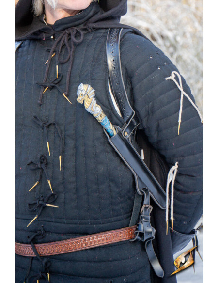 Schouderstokholster met Baldric - Zwart