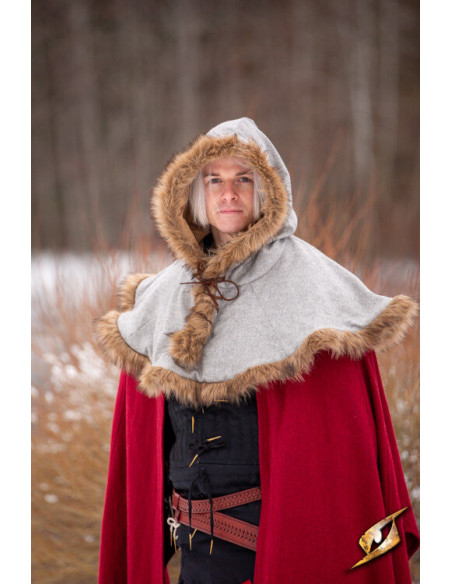 Mittelalterliche Fimbul-Kapuze aus...