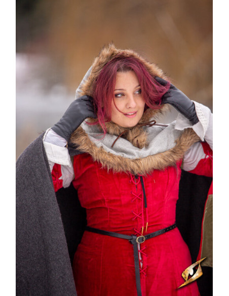 Mittelalterliche Fimbul-Kapuze aus...