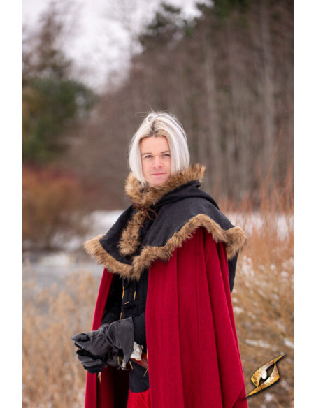 Mittelalterliche Fimbul-Kapuze aus...