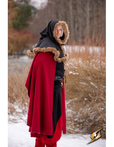 Mittelalterliche Fimbul-Kapuze aus...