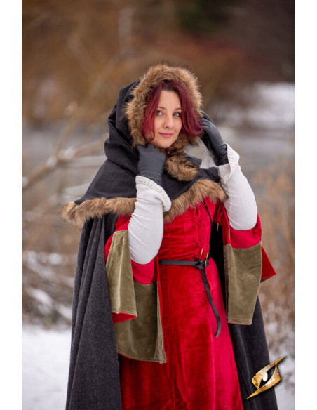 Mittelalterliche Fimbul-Kapuze aus...