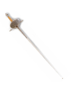 Florete de concha, niquelado