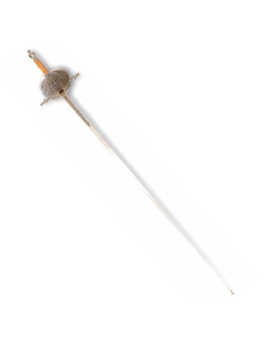 Florete de concha, niquelado
