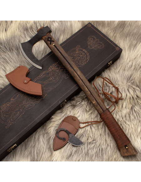 Othala Wikinger Bartaxt-Set Othala Wikinger Bartaxt-Set