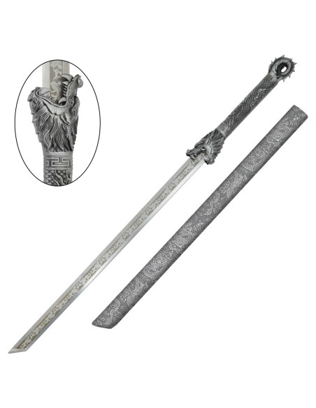 Espada china tradicional Dragón,...