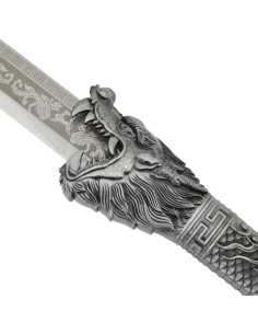 Espada china tradicional Dragón, dinastía Tang (105 cm.) 2