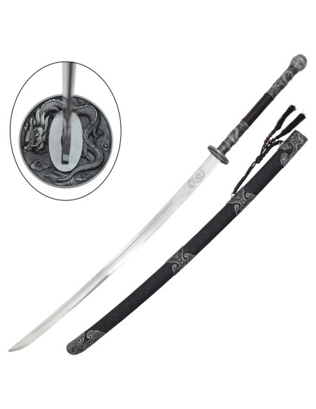Espada china tradicional Dragón,...