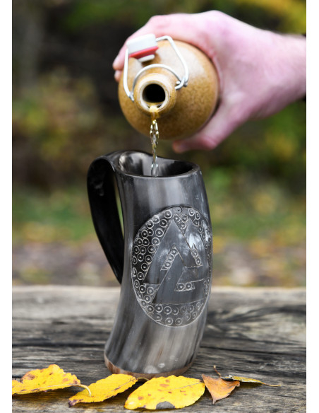 Viking Valknut hoorn kan num.2...