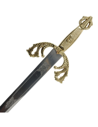 Espada Tizona para bodas (con texto personalizado grabado)