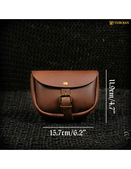 Schlichte mittelalterliche Tasche aus...