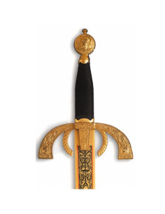 Espada Duque de Alba, dorada