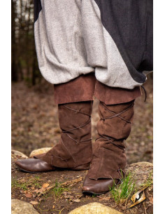 Middelalderlige leggings af Theoderic Savages, brune