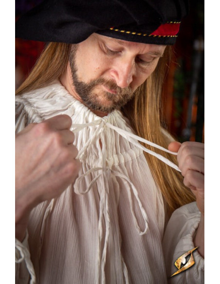 Camisa medieval modelo Crinkle, color... Camisa medieval modelo Crinkle, color...