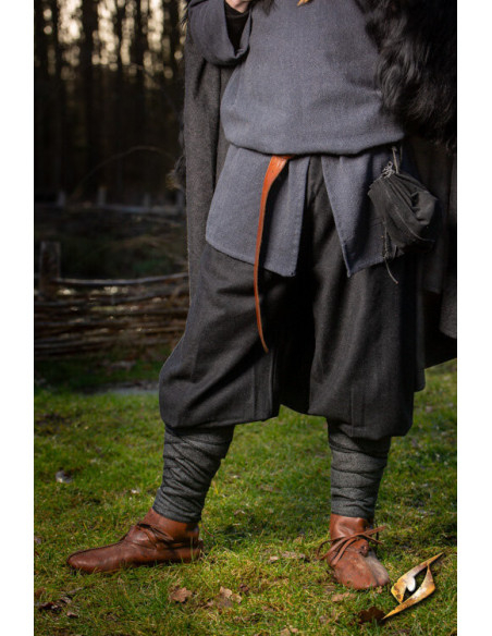 Viking wollen broek Ull Rus model, zwart