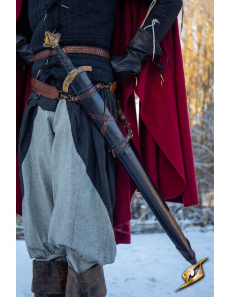 Zwaardfoedraal voor riemen, 94 cm.