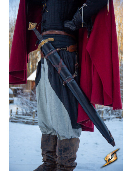 Schwertscheide für Gürtel, 94 cm.