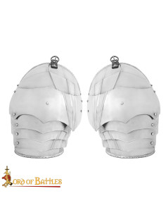 Hombreras escamas de armadura gótica-medieval