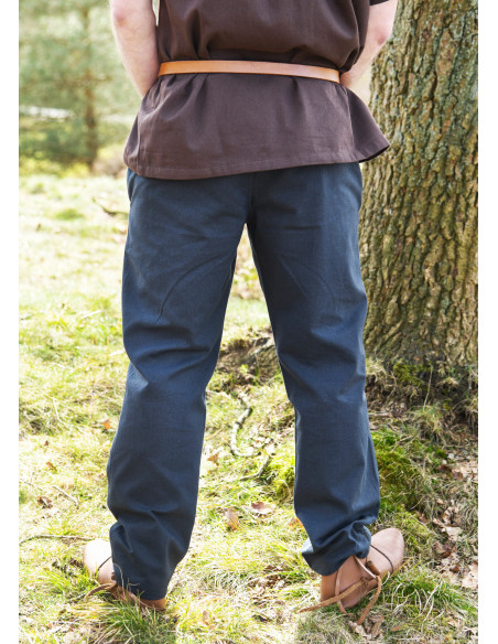 Basic middelalderbukser Hagen model, blå