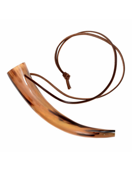 Vikinghoorn met geluid (30-35 cm.)