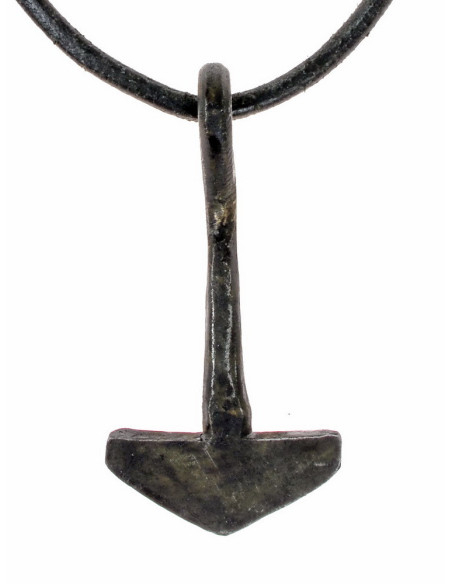Thors Hammer vedhæng lavet af jern...