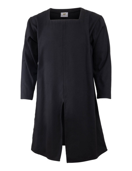 Túnica medieval modelo Sigeric, negro