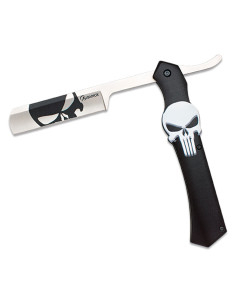 Barbermesser der Marke Albainox Totenkopfmodell (33,8 cm)