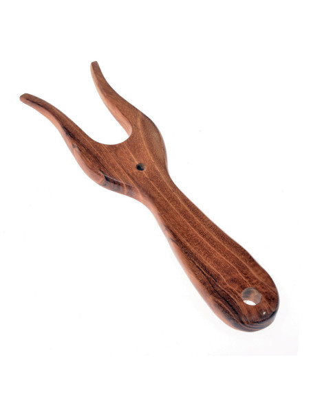 Traditionele middeleeuwse houten lamp...