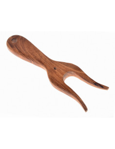 Traditionelle mittelalterliche Holzlampe (16x4,5 cm.) 2