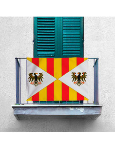 Mittelalterliche Bannerflagge Königreich Sizilien (100x70... 2