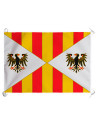 Middelalderlig bannerflag Kongeriget Sicilien (100x70 cm.)