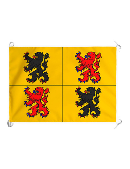 Mittelalterliches Banner Hennegau,...